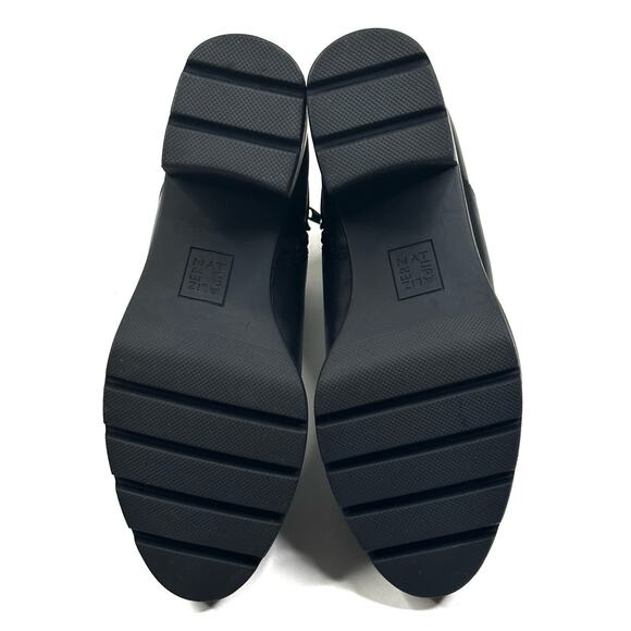 Naturalizer Madalynn Black Faux Leather Strap Bootie Womens Size 8.5M New $185 - Picture 12 of 12